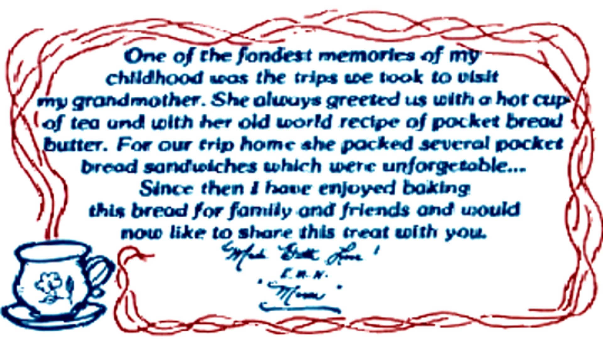 A Recipe Passed Down
