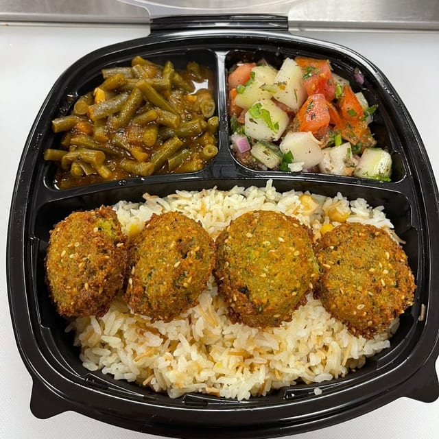 Falafel Platter.