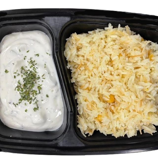 Yogurt Salad & Rice Combo.