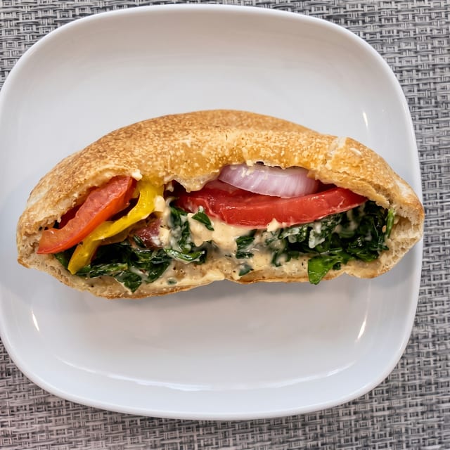 Veggie Lovers Sandwich.