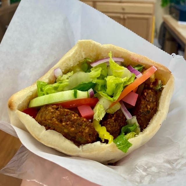 Falafel Sandwich.