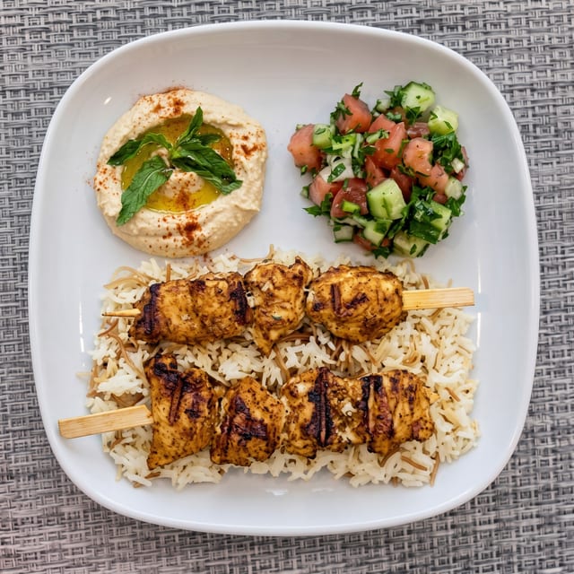 Shish Kabob Platter.