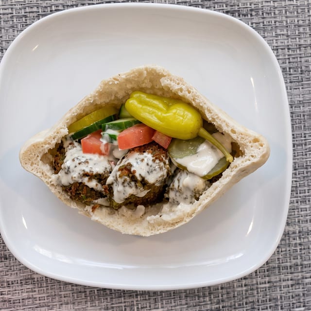 Falafel Sandwich.